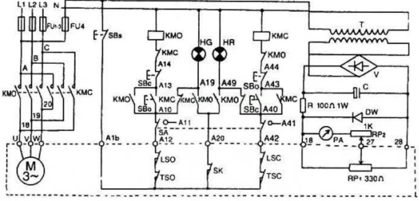 閥門電動裝置控製箱電（diàn）氣原理圖內（nèi）部檢查及（jí）檢修